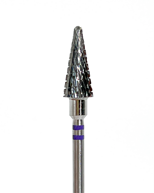 Christmas tree for left-handed people (purple) - Carbide tip