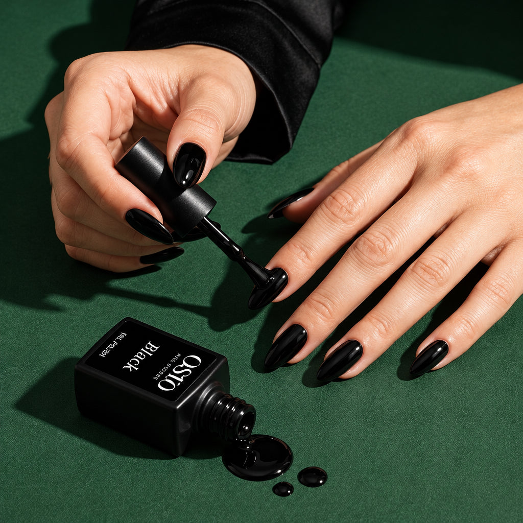 Black - Gel polish 12ml (TPO-free)