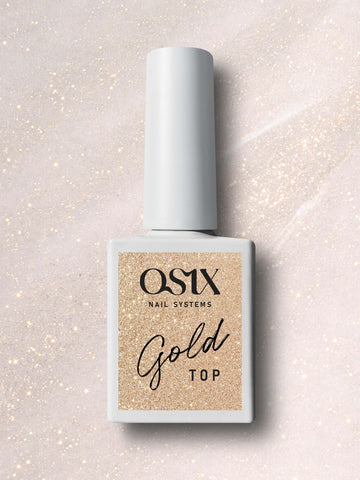 Gold Top Coat - Viršutinis sluoksnis  10ml