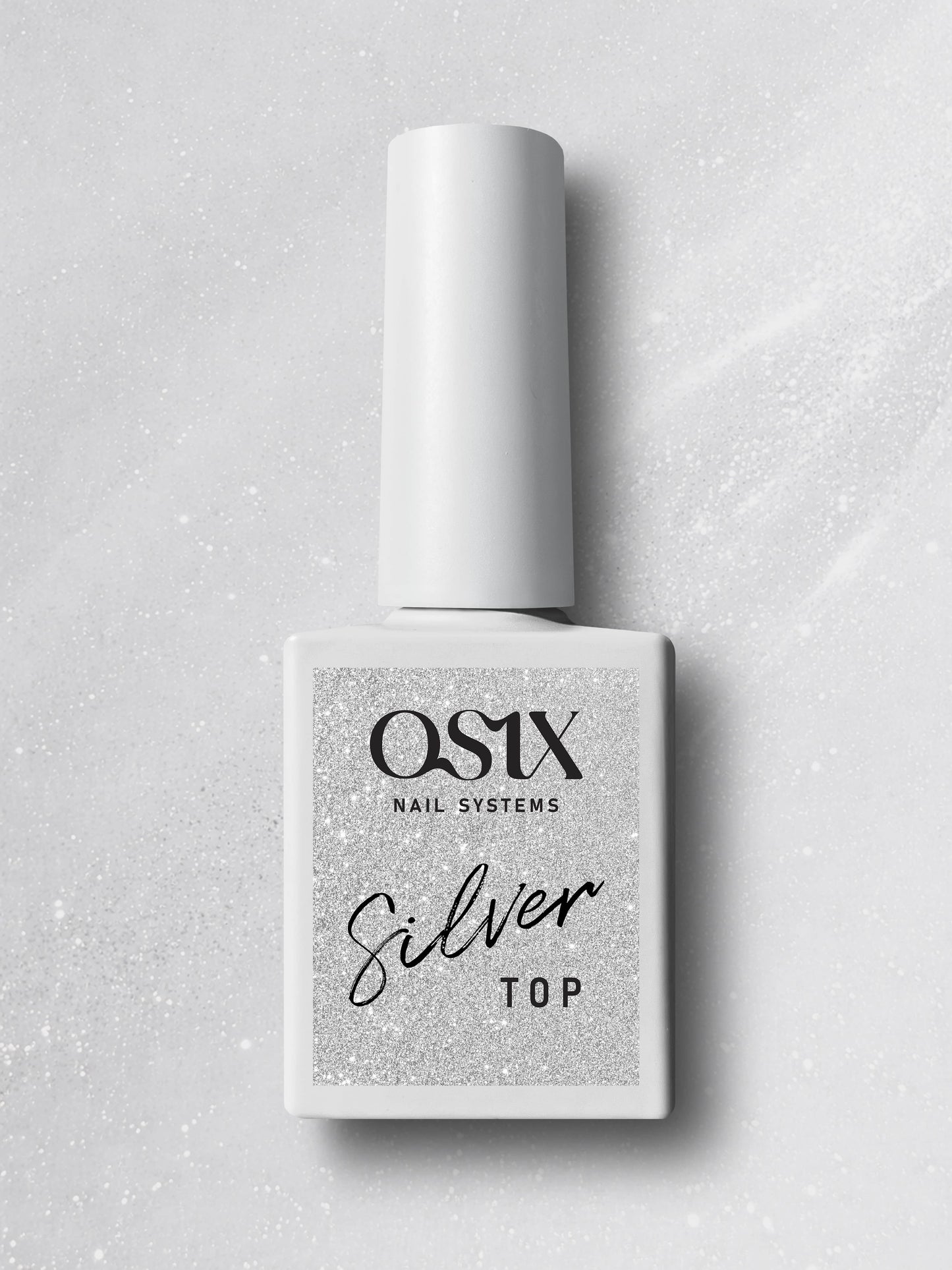 Silver Top Coat - Viršutinis sluoksnis  10ml (Be TPO)