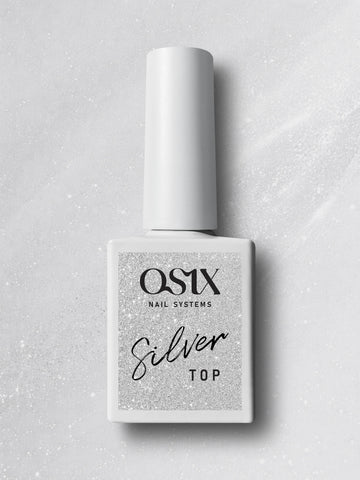 Silver Top Coat - Viršutinis sluoksnis  10ml (Be TPO)