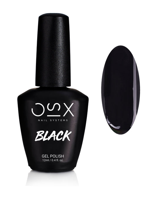 Black - Gel polish 12ml (TPO-free)